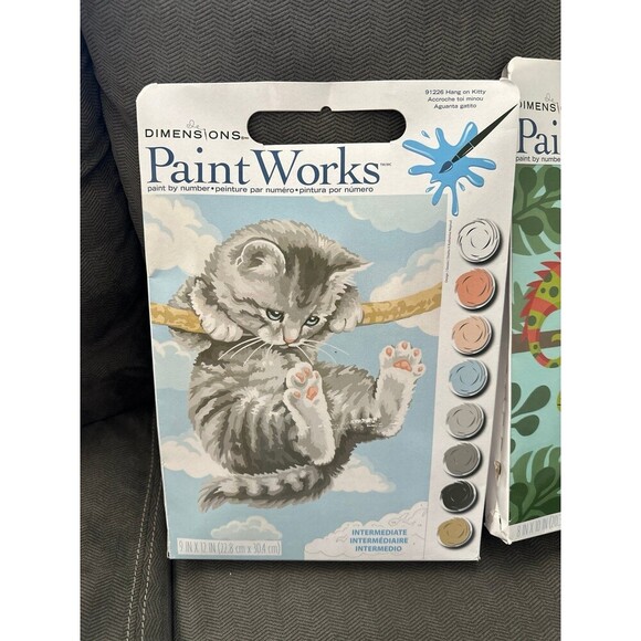 Dimensions paint works 2 sets paint by number - Picture 2 of 7